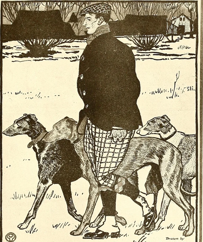 An illustration from Posters; a critical study of the development of poster design in continental Europe, England and America, 1913, leaf 340