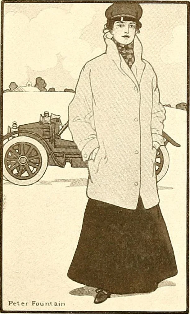 An illustration from Posters; a critical study of the development of poster design in continental Europe, England and America, 1913, leaf 354