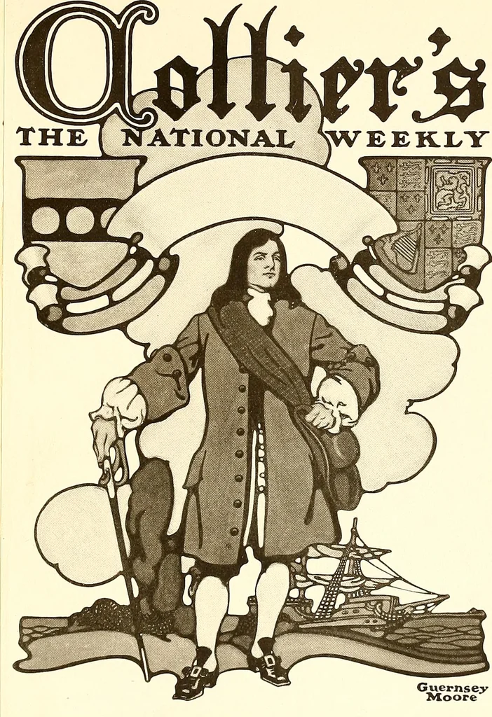 An illustration from Posters; a critical study of the development of poster design in continental Europe, England and America, 1913, leaf 358