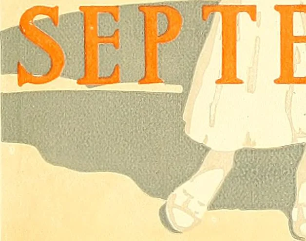 An illustration from Posters; a critical study of the development of poster design in continental Europe, England and America, 1913, leaf 36