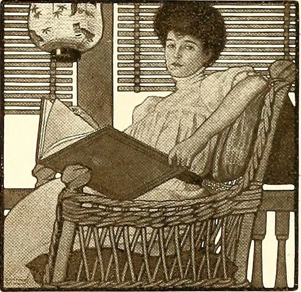 An illustration from Posters; a critical study of the development of poster design in continental Europe, England and America, 1913, leaf 360