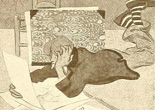 An illustration from Posters; a critical study of the development of poster design in continental Europe, England and America, 1913, leaf 366