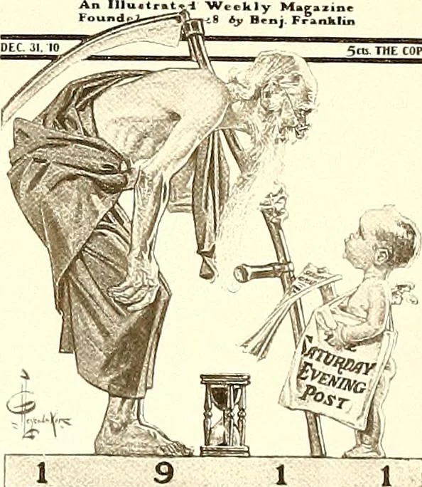 An illustration from Posters; a critical study of the development of poster design in continental Europe, England and America, 1913, leaf 366