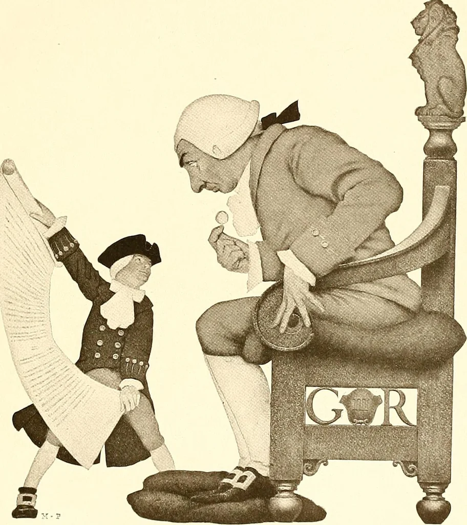 An illustration from Posters; a critical study of the development of poster design in continental Europe, England and America, 1913, leaf 378