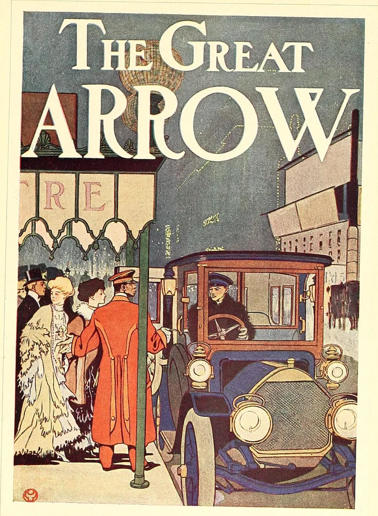 An illustration from Posters; a critical study of the development of poster design in continental Europe, England and America, 1913, leaf 392