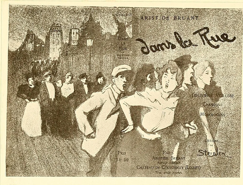 An illustration from Posters; a critical study of the development of poster design in continental Europe, England and America, 1913, leaf 398