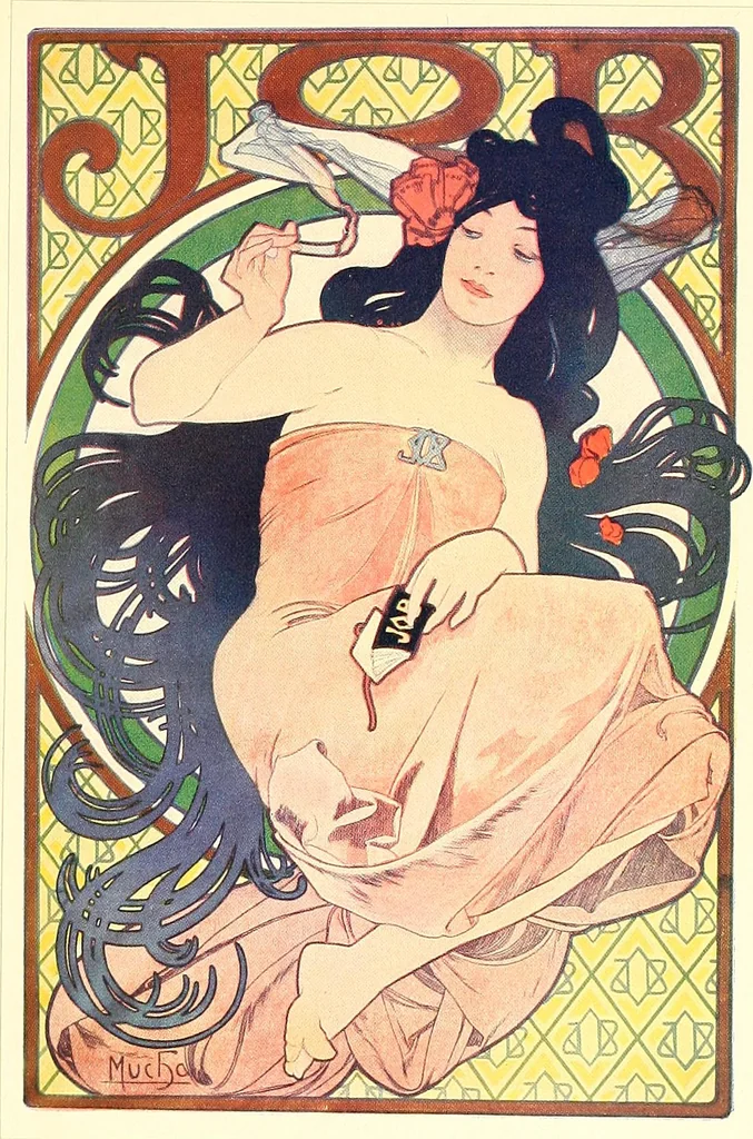 An illustration from Posters; a critical study of the development of poster design in continental Europe, England and America, 1913, leaf 84