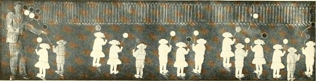 An illustration from Poster work in kindergarten and primary grades, 1914, leaf 15