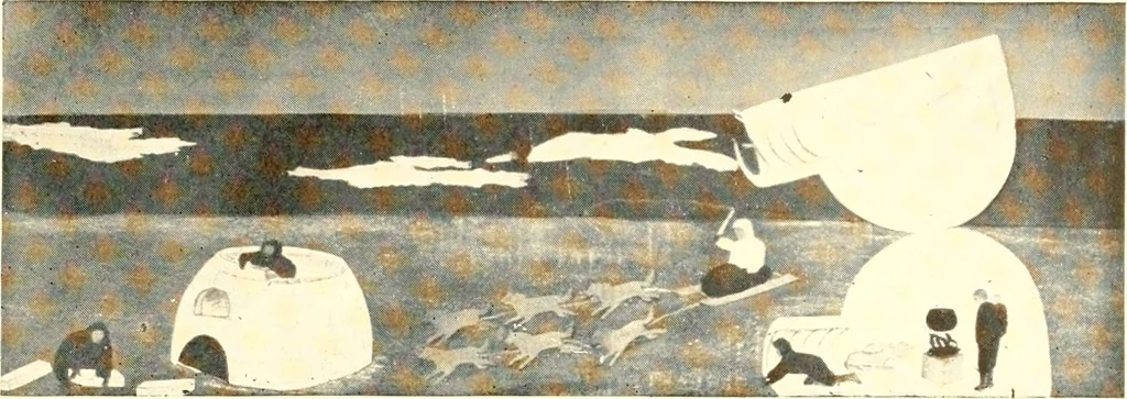 An illustration from Poster work in kindergarten and primary grades, 1914, leaf 28