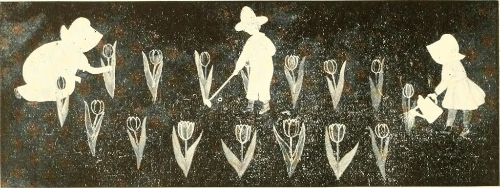 An illustration from Poster work in kindergarten and primary grades, 1914, leaf 33