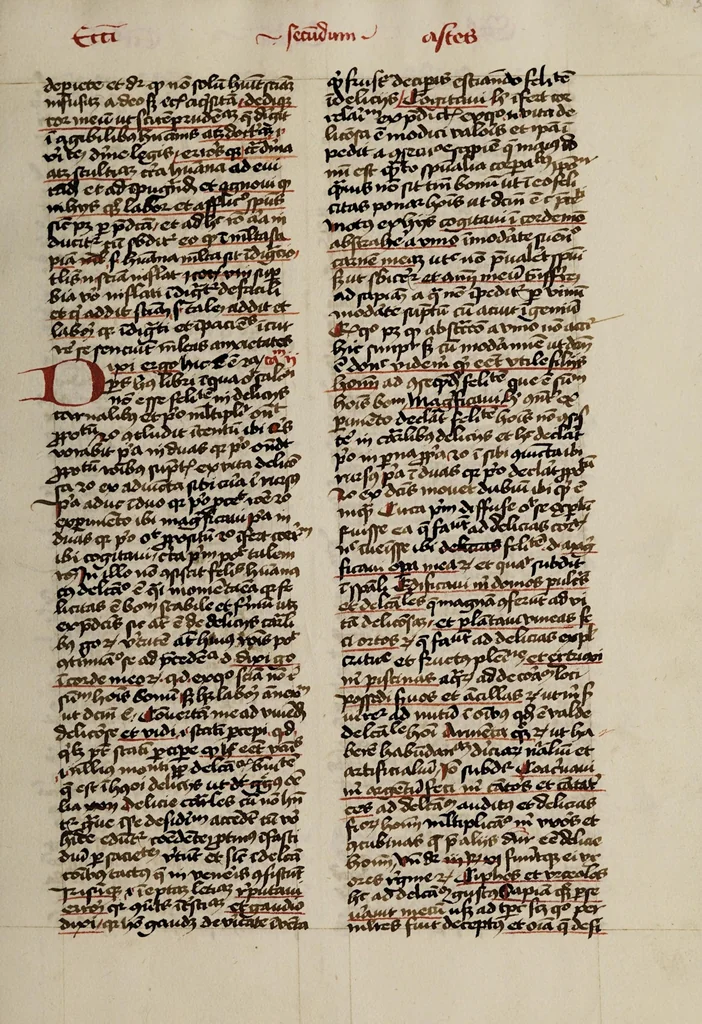 An illustration from [Postilla super totam bibliam : Parabolas, Ecclesiastes, Cantica canticorum. Prophetae minores], leaf 71