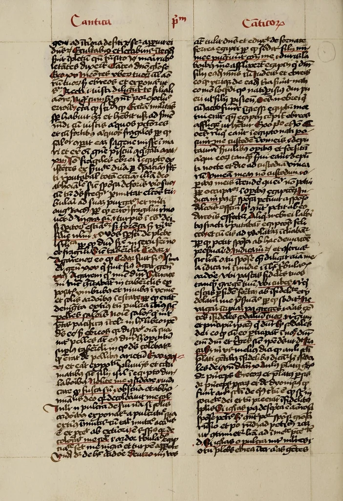 An illustration from [Postilla super totam bibliam : Parabolas, Ecclesiastes, Cantica canticorum. Prophetae minores], leaf 98