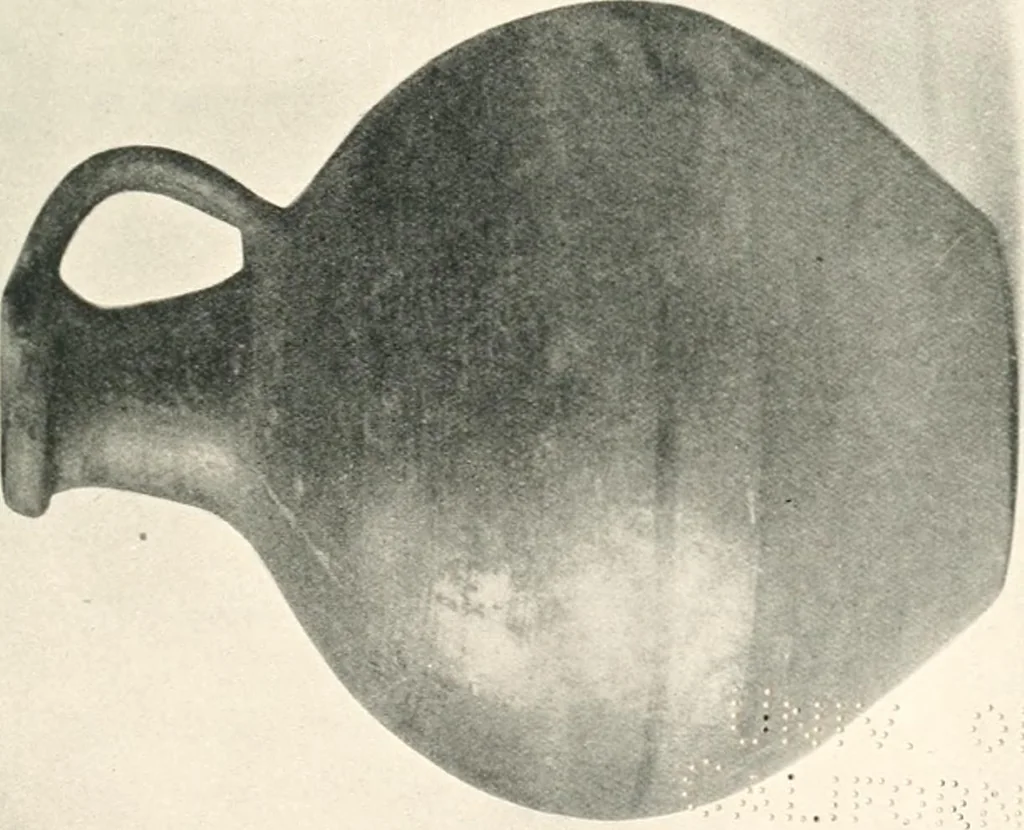 An illustration from The pottery found at Silchester : a descriptive account of the pottery recovered during the excavations on the site of the Romano-British city of Calleva Atrebatum at Silchester, Hants., and deposited in the Reading Museum, 1916, leaf 478