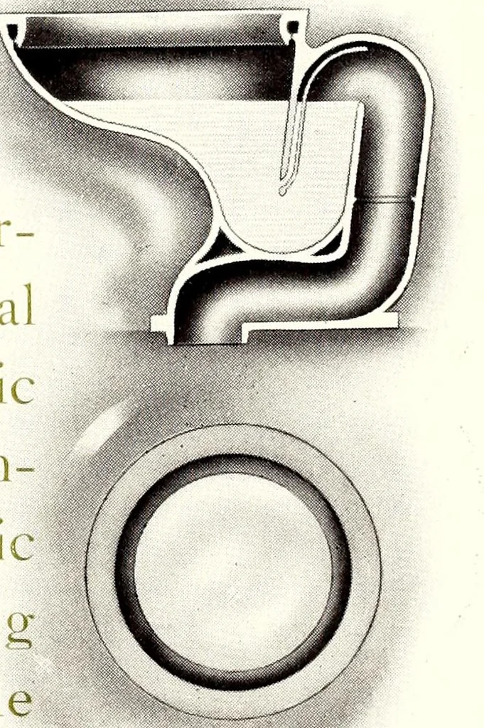 An illustration from Pottery. A history of the pottery industry and its evolution as applied to sanitation, with unique specimens and facsimile marks from ancient to modern foreign and American wares .., 1910, leaf 121