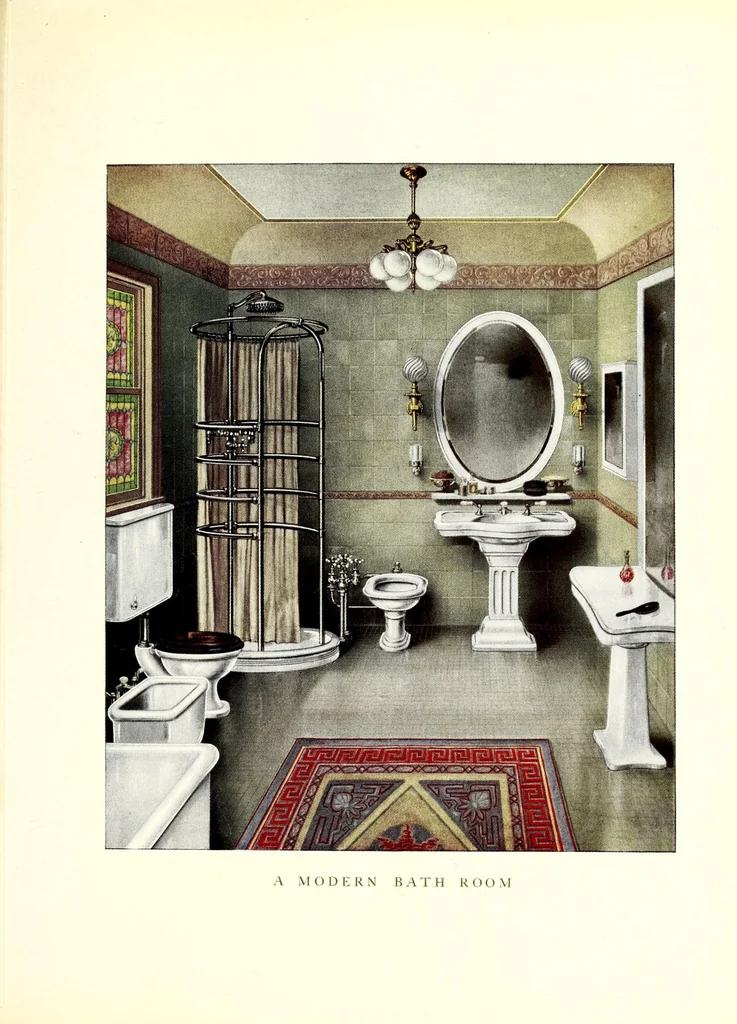 An illustration from Pottery. A history of the pottery industry and its evolution as applied to sanitation, with unique specimens and facsimile marks from ancient to modern foreign and American wares .., 1910, leaf 137