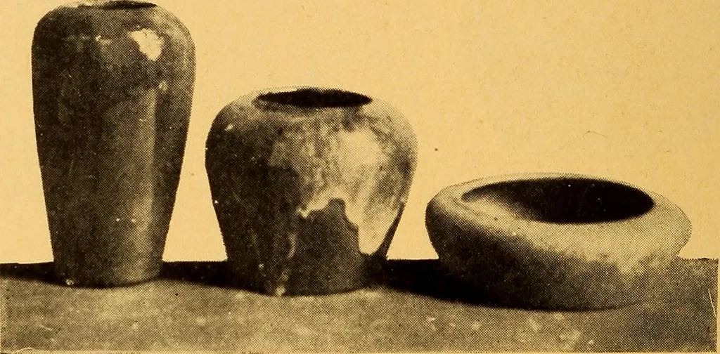 An illustration from Pottery making: an illustrated text book on art pottery making for teachers and artists, 1914, leaf 17