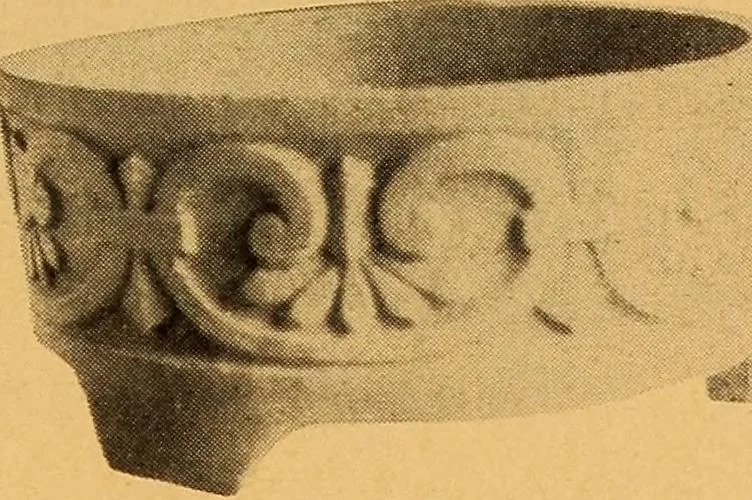 An illustration from Pottery making: an illustrated text book on art pottery making for teachers and artists, 1914, leaf 24