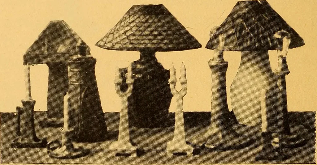 An illustration from Pottery making: an illustrated text book on art pottery making for teachers and artists, 1914, leaf 33