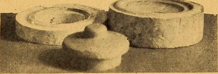 An illustration from Pottery making: an illustrated text book on art pottery making for teachers and artists, 1914, leaf 40