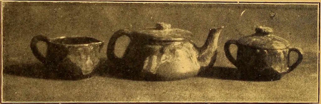 An illustration from Pottery making: an illustrated text book on art pottery making for teachers and artists, 1914, leaf 43
