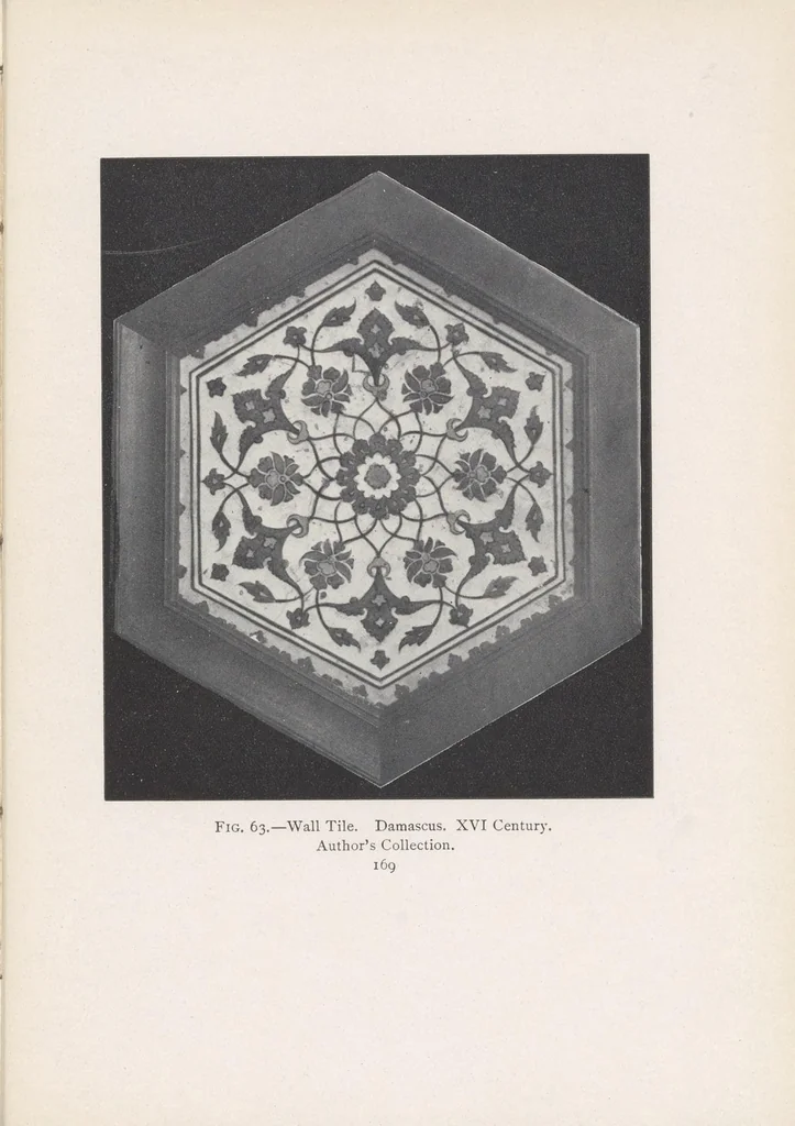 An illustration from Pottery of the Near East, 1909, leaf 195