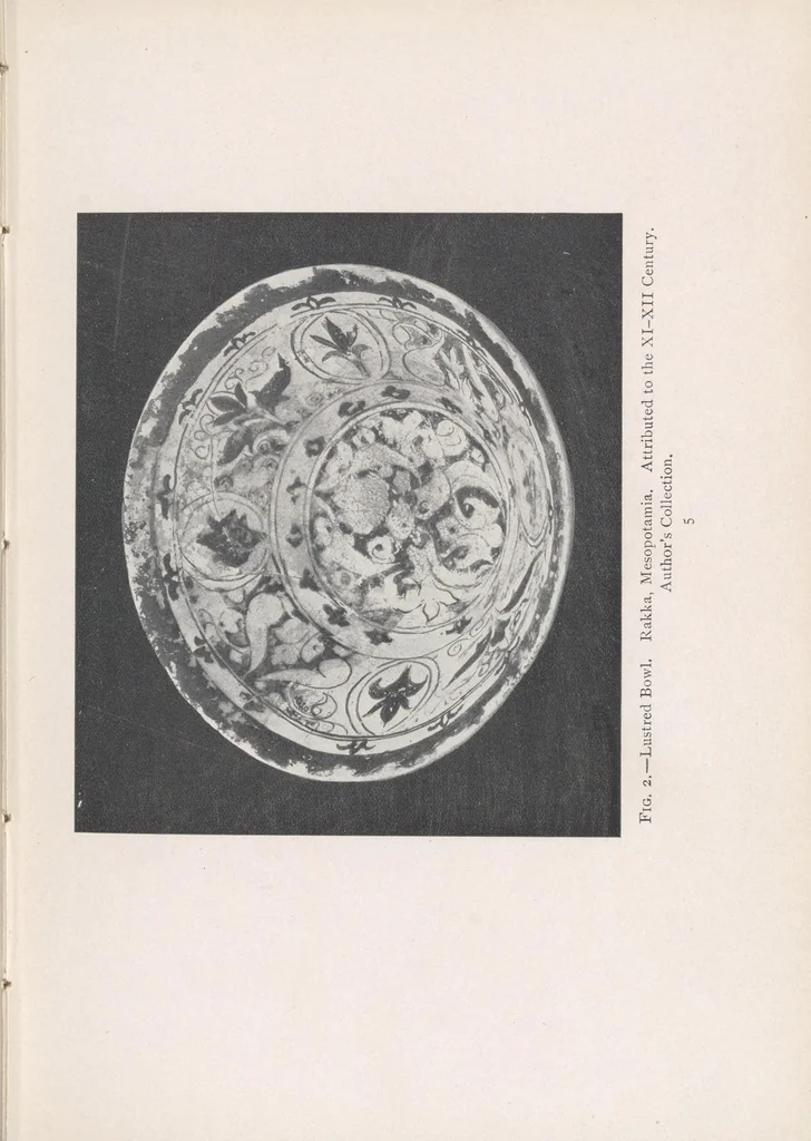 An illustration from Pottery of the Near East, 1909, leaf 31