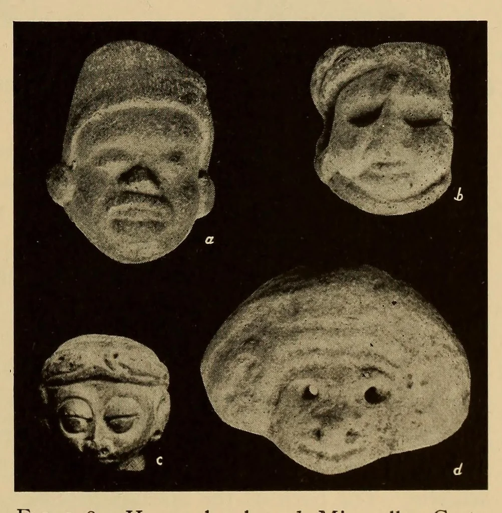 An illustration from Pottery of Costa Rica and Nicaragua, 1926, leaf 123