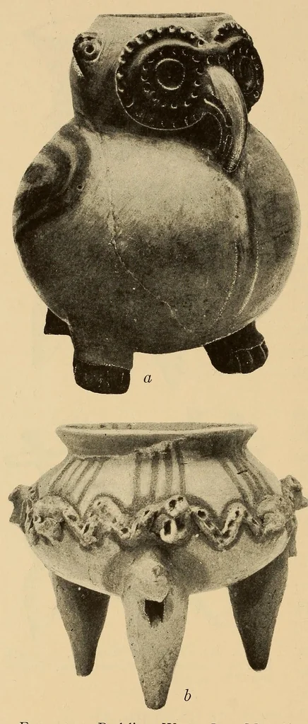 An illustration from Pottery of Costa Rica and Nicaragua, 1926, leaf 214