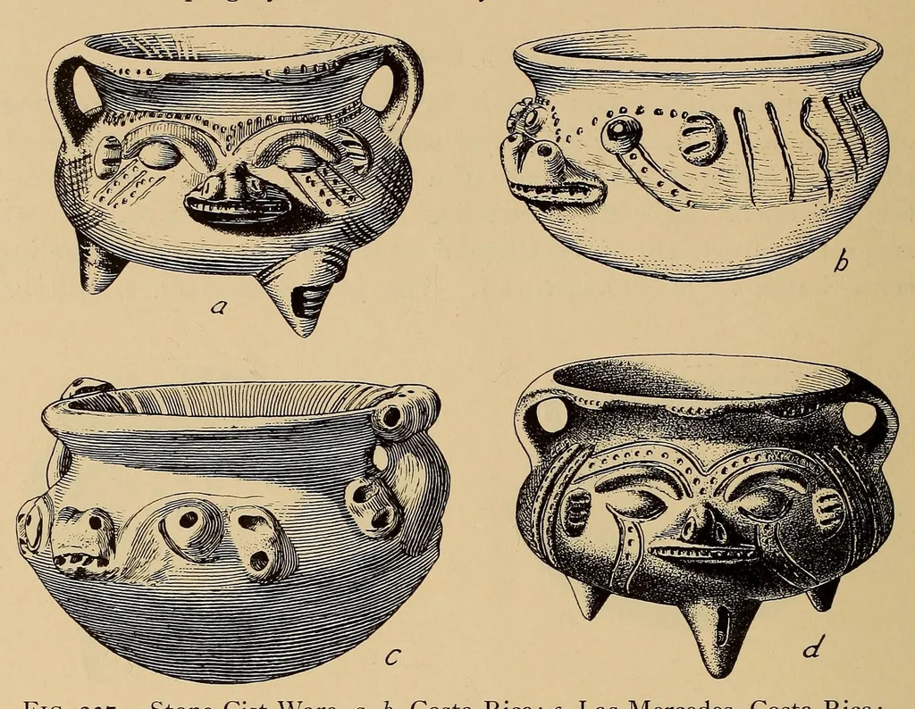 An illustration from Pottery of Costa Rica and Nicaragua, 1926, leaf 312