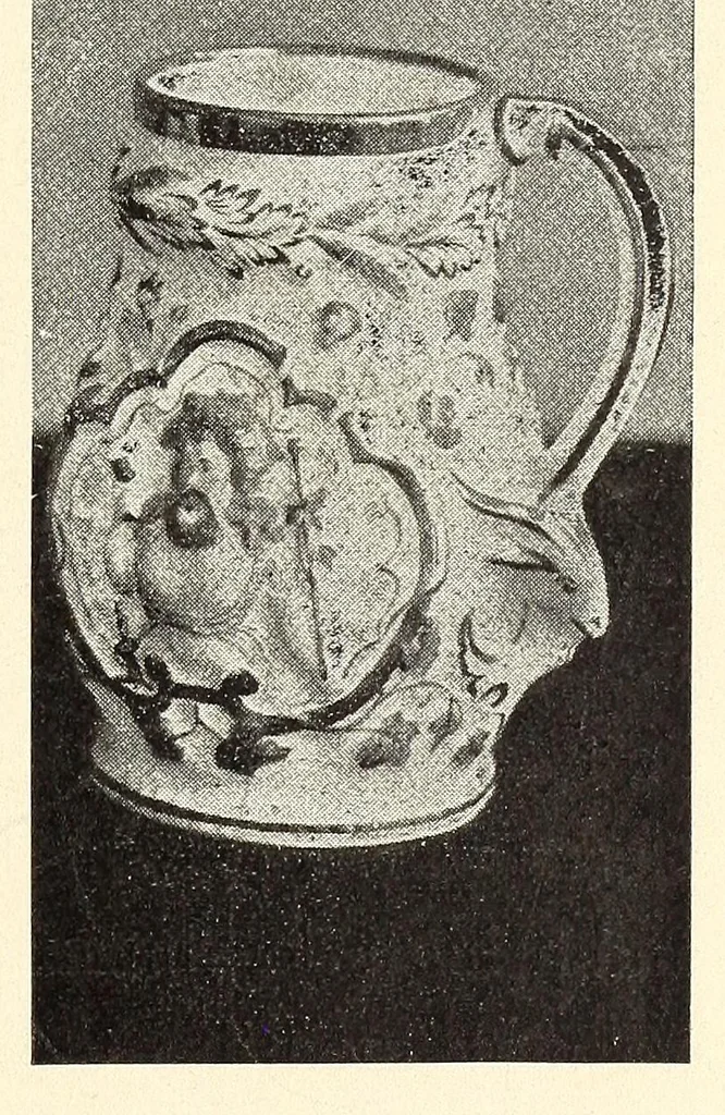 An illustration from The pottery and porcelain of the United States; an historical review of American ceramic art from the earliest times to the present day, 1901, leaf 287