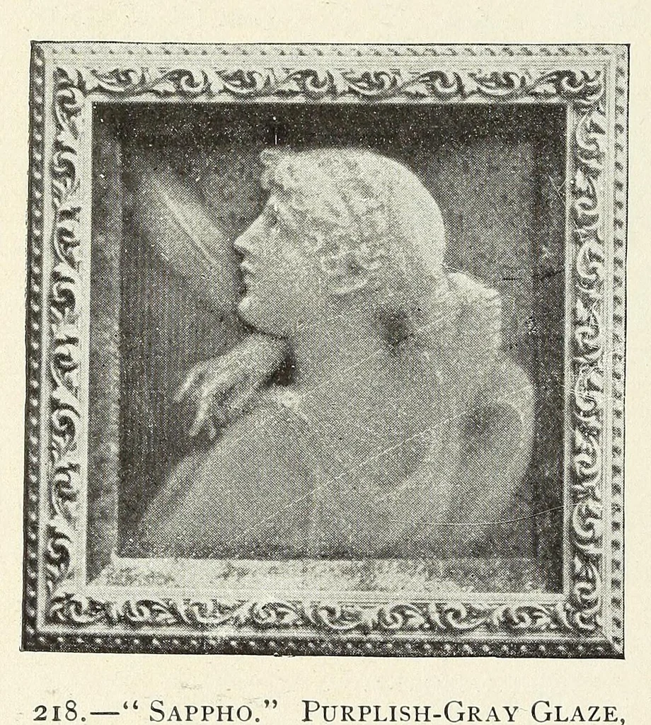 An illustration from The pottery and porcelain of the United States; an historical review of American ceramic art from the earliest times to the present day, 1901, leaf 452