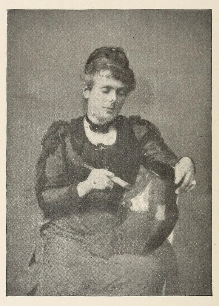An illustration from The pottery and porcelain of the United States; an historical review of American ceramic art from the earliest times to the present day, 1893, leaf 314