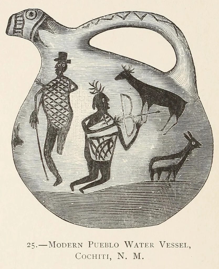An illustration from The pottery and porcelain of the United States; an historical review of American ceramic art from the earliest times to the present day, 1893, leaf 72