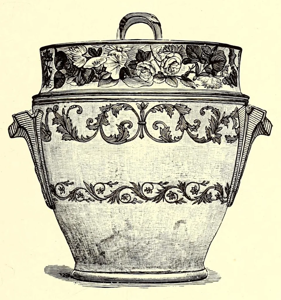 An illustration from Pottery and porcelain; a guide to collectors, 1900, leaf 325