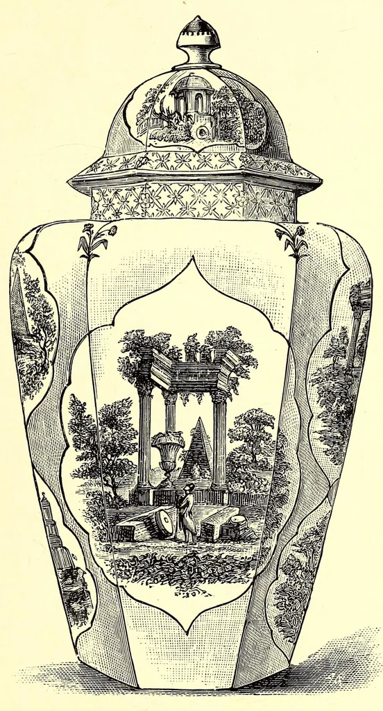 An illustration from Pottery and porcelain; a guide to collectors, 1900, leaf 419