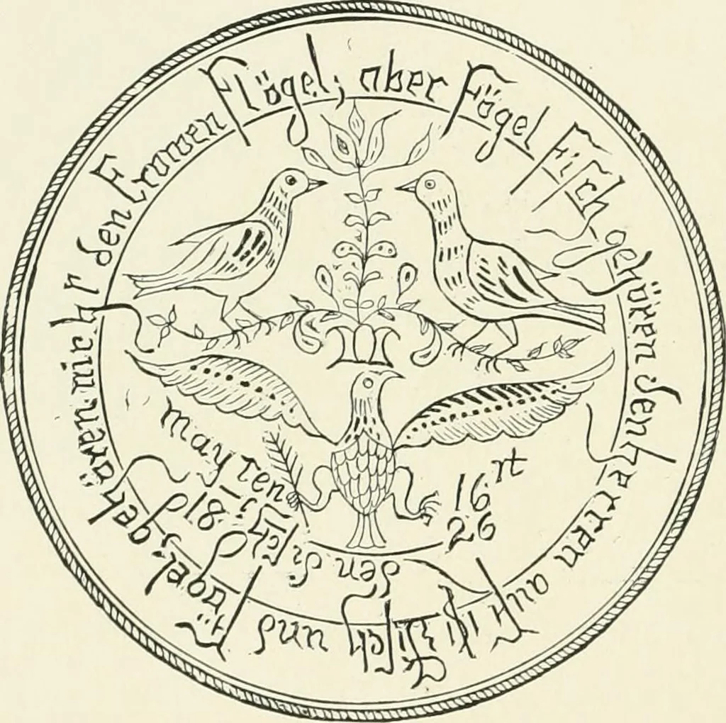 An illustration from The pottery and porcelain of the United States; an historical review of American ceramic art from the earliest times to the present day, 1893, leaf 103