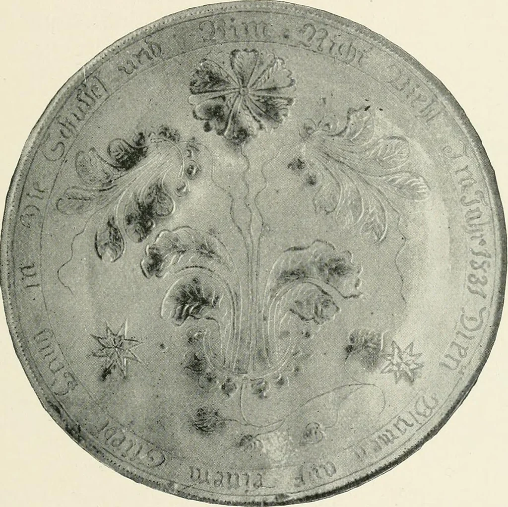 An illustration from The pottery and porcelain of the United States; an historical review of American ceramic art from the earliest times to the present day, 1893, leaf 108
