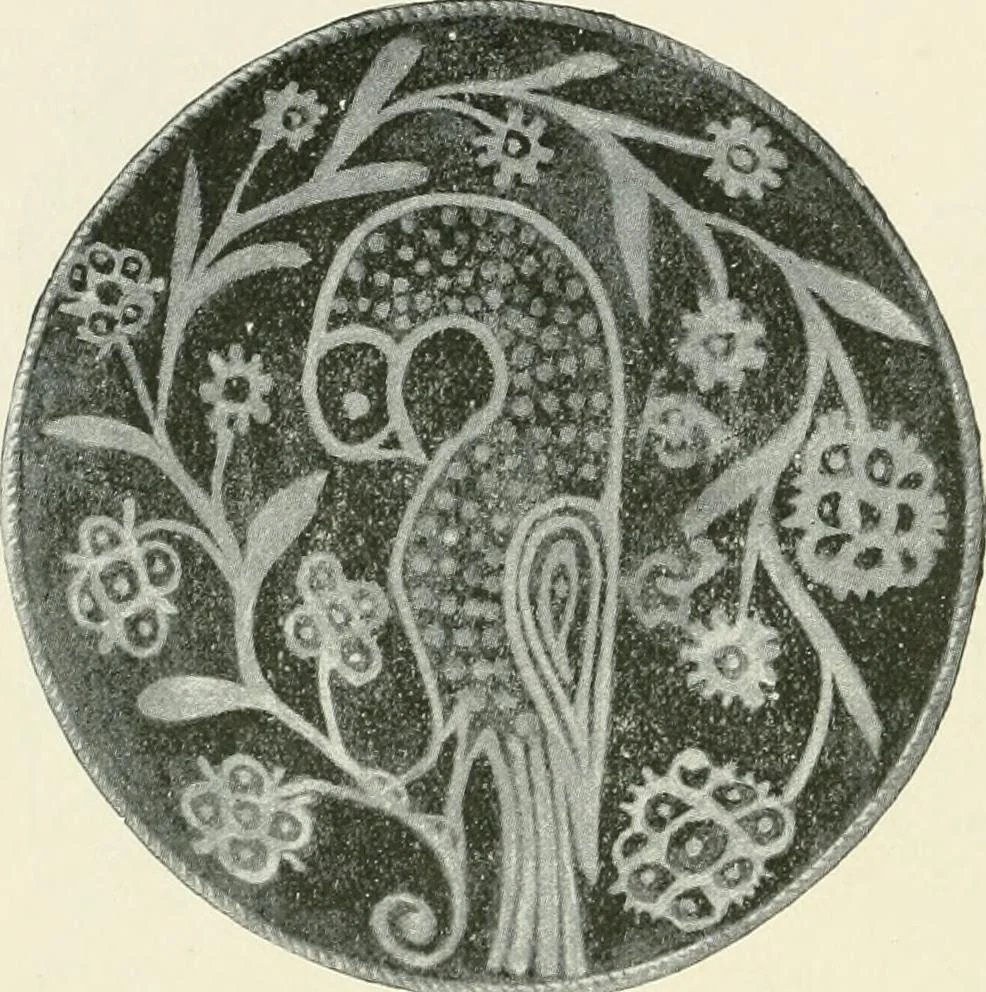 An illustration from The pottery and porcelain of the United States; an historical review of American ceramic art from the earliest times to the present day, 1893, leaf 111