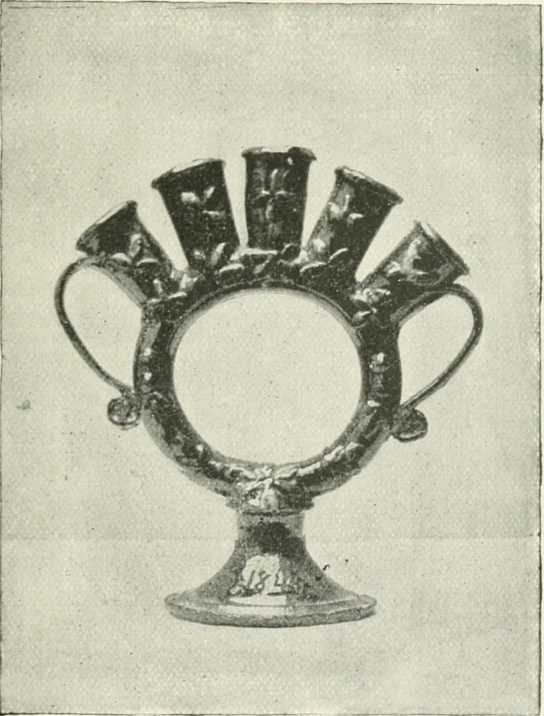 An illustration from The pottery and porcelain of the United States; an historical review of American ceramic art from the earliest times to the present day, 1893, leaf 112