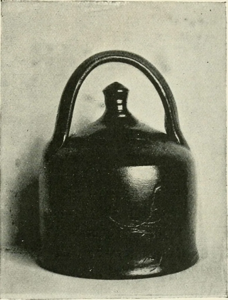 An illustration from The pottery and porcelain of the United States; an historical review of American ceramic art from the earliest times to the present day, 1893, leaf 128