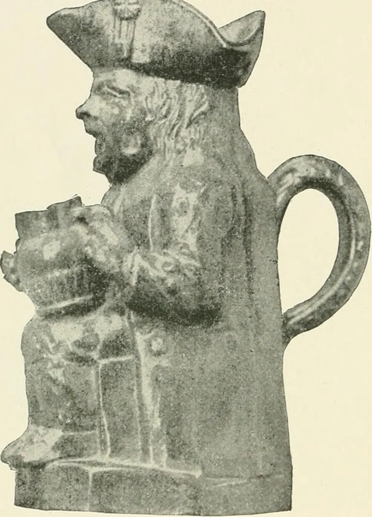 An illustration from The pottery and porcelain of the United States; an historical review of American ceramic art from the earliest times to the present day, 1893, leaf 145