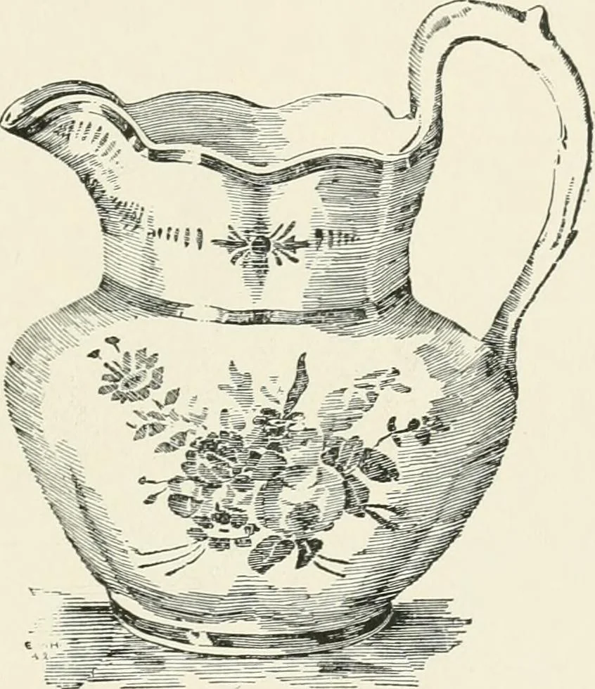An illustration from The pottery and porcelain of the United States; an historical review of American ceramic art from the earliest times to the present day, 1893, leaf 158