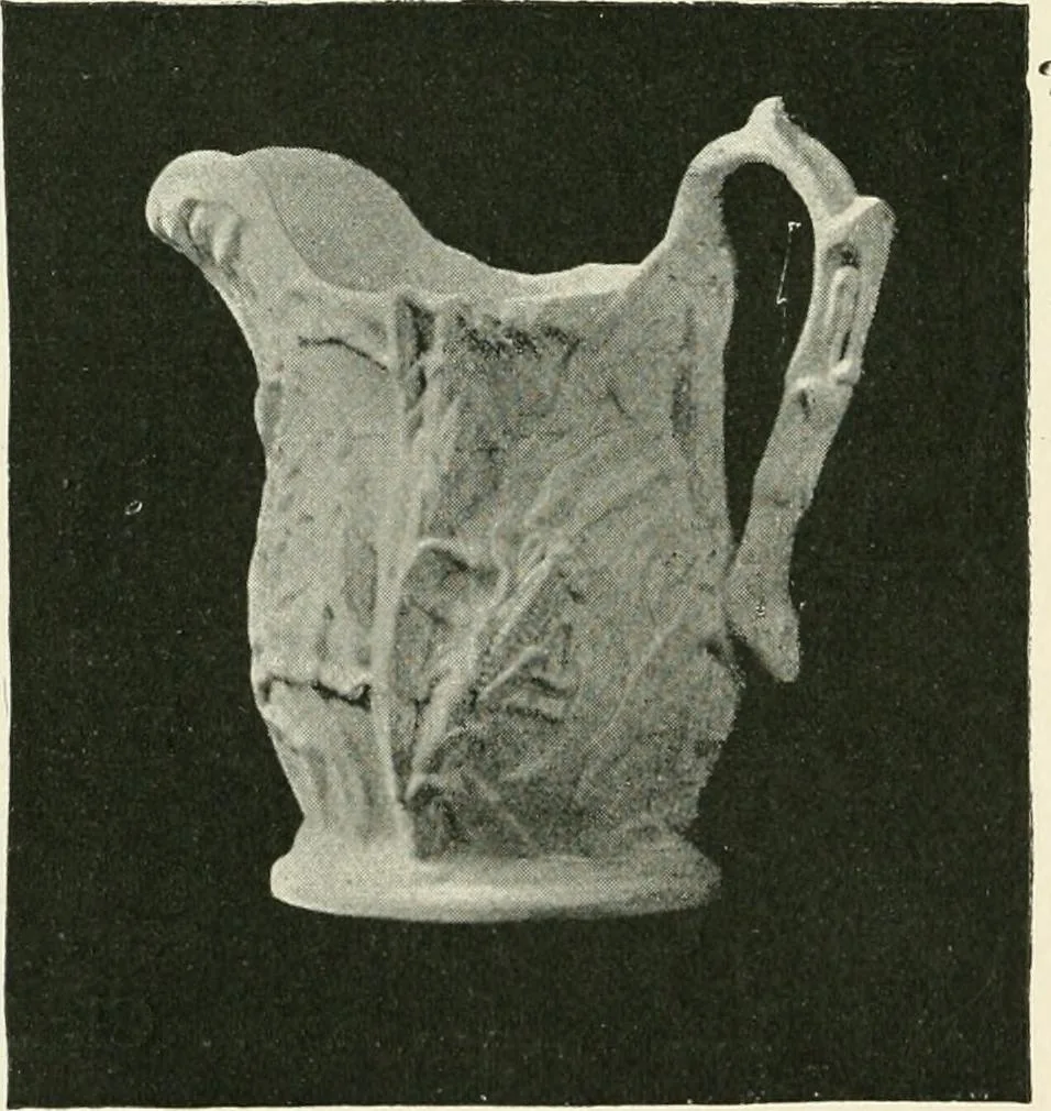 An illustration from The pottery and porcelain of the United States; an historical review of American ceramic art from the earliest times to the present day, 1893, leaf 213