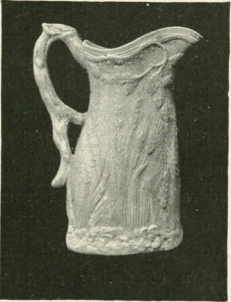 An illustration from The pottery and porcelain of the United States; an historical review of American ceramic art from the earliest times to the present day, 1893, leaf 214