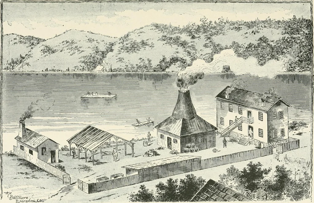 An illustration from The pottery and porcelain of the United States; an historical review of American ceramic art from the earliest times to the present day, 1893, leaf 218