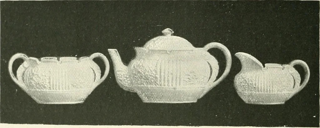 An illustration from The pottery and porcelain of the United States; an historical review of American ceramic art from the earliest times to the present day, 1893, leaf 227