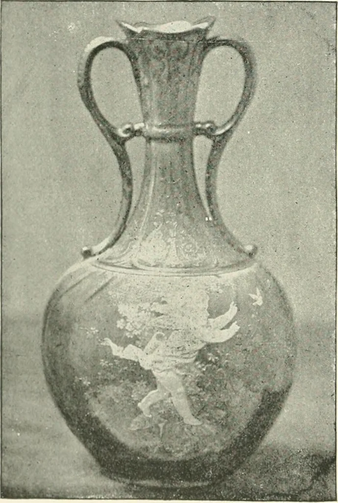 An illustration from The pottery and porcelain of the United States; an historical review of American ceramic art from the earliest times to the present day, 1893, leaf 229