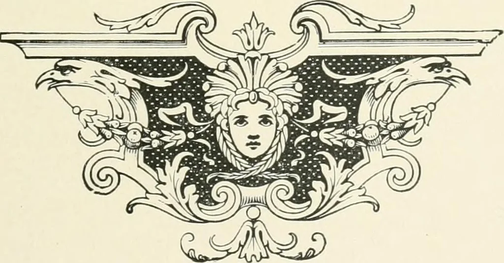 An illustration from The pottery and porcelain of the United States; an historical review of American ceramic art from the earliest times to the present day, 1893, leaf 24