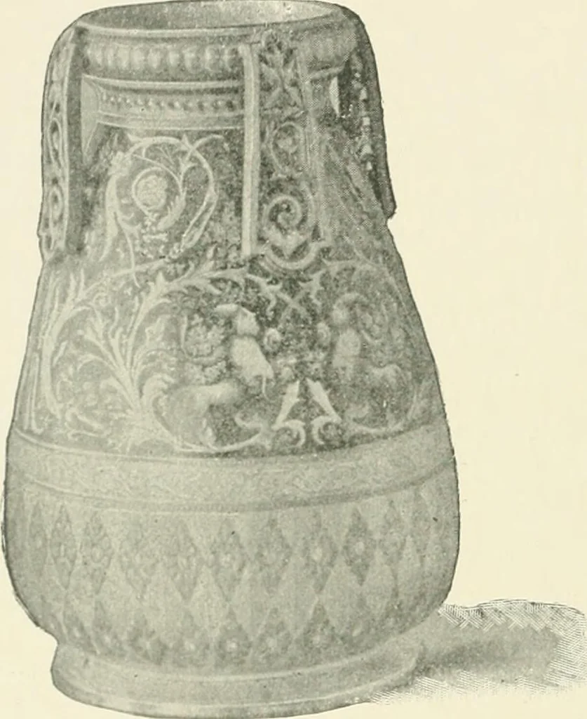 An illustration from The pottery and porcelain of the United States; an historical review of American ceramic art from the earliest times to the present day, 1893, leaf 241