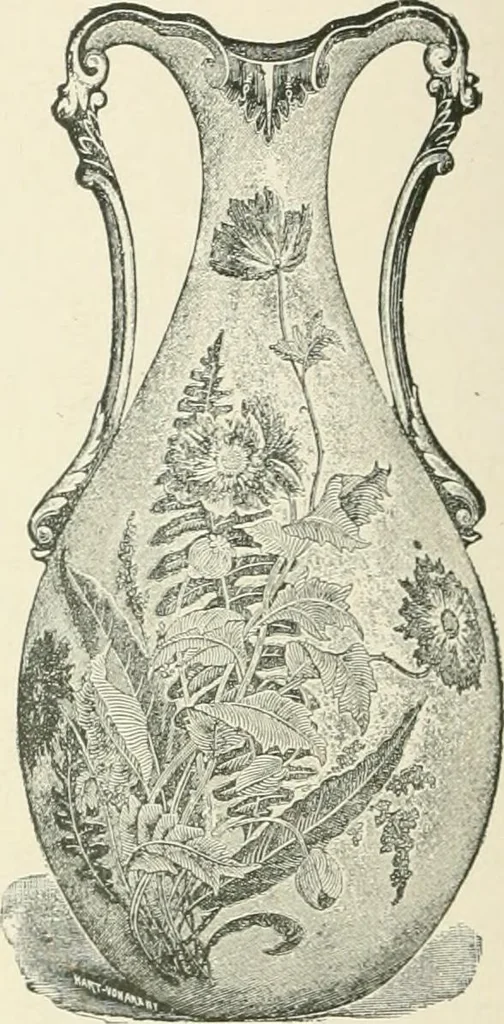 An illustration from The pottery and porcelain of the United States; an historical review of American ceramic art from the earliest times to the present day, 1893, leaf 241